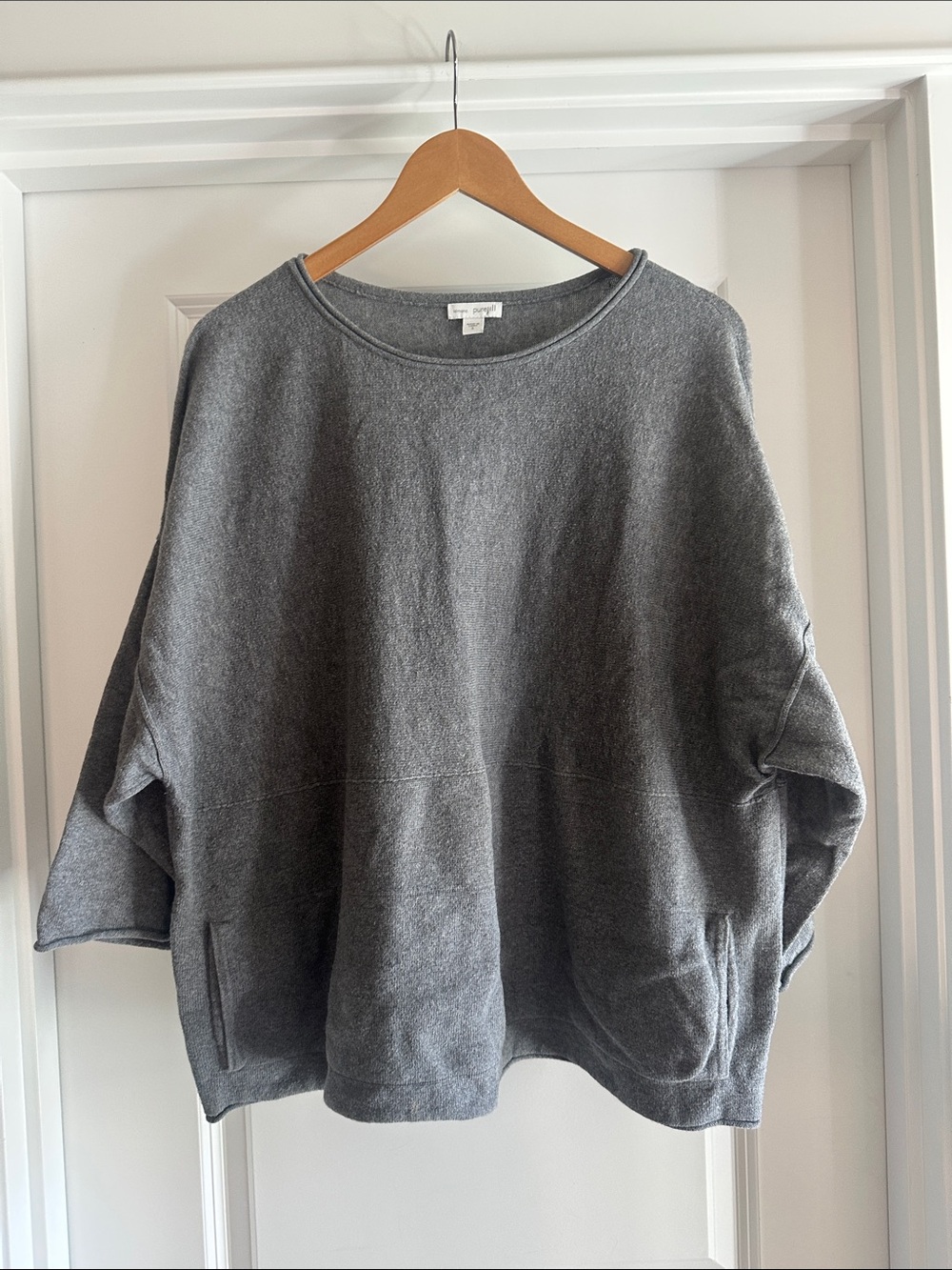 J Jill cotton cashmere kimono sweater small - Picture 2 of 10